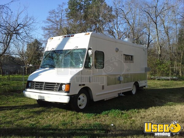 1999 Gmc Worck Horse Step Van All-purpose Food Truck Texas Gas Engine for Sale