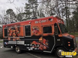 1999 Grumman Step Van Barbecue And Catering Food Truck All-purpose Food Truck North Carolina Diesel Engine for Sale