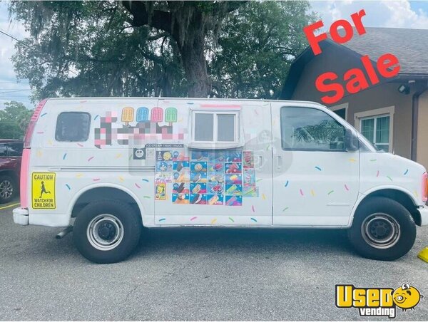 1999 Ice Cream Truck Ice Cream Truck Florida Gas Engine for Sale