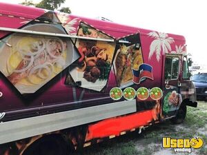 1999 Kitchen Food Truck All-purpose Food Truck Concession Window Florida Diesel Engine for Sale