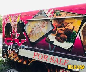 1999 Kitchen Food Truck All-purpose Food Truck Diamond Plated Aluminum Flooring Florida Diesel Engine for Sale