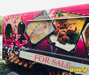 1999 Kitchen Food Truck All-purpose Food Truck Diamond Plated Aluminum Flooring Florida Diesel Engine for Sale