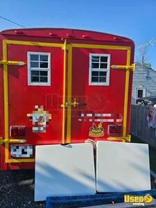 1999 Kitchen Trailer Kitchen Food Trailer Stainless Steel Wall Covers New York for Sale