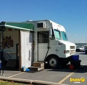 1999 Mt45 Step Van Food Truck All-purpose Food Truck Air Conditioning Maryland Diesel Engine for Sale