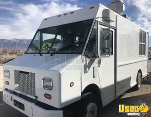 1999 Mt45 Step Van Kitchen Food Truck All-purpose Food Truck Stainless Steel Wall Covers New Mexico Diesel Engine for Sale