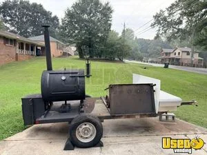 1999 Open Bbq Smoker Trailer Char Grill Georgia for Sale