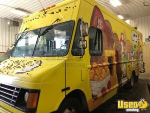 1999 P Truck Forward All-purpose Food Truck Floor Drains Illinois Gas Engine for Sale