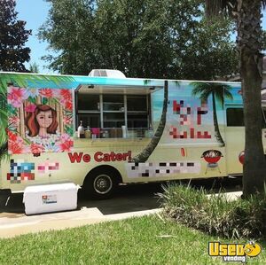 1999 P30 Food Truck All-purpose Food Truck Florida Gas Engine for Sale