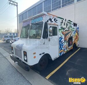 1999 P30 Step Van Kitchen Food Truck All-purpose Food Truck Air Conditioning Illinois Gas Engine for Sale