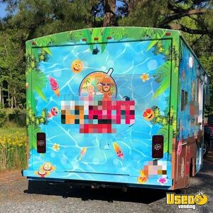 1999 Shaved Ice Truck Snowball Truck Air Conditioning Maryland Gas Engine for Sale