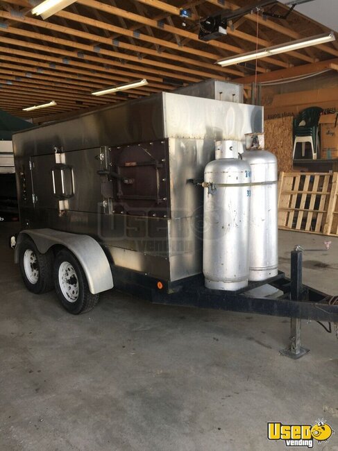 1999 Southern Pride Open Bbq Smoker Trailer Ohio for Sale