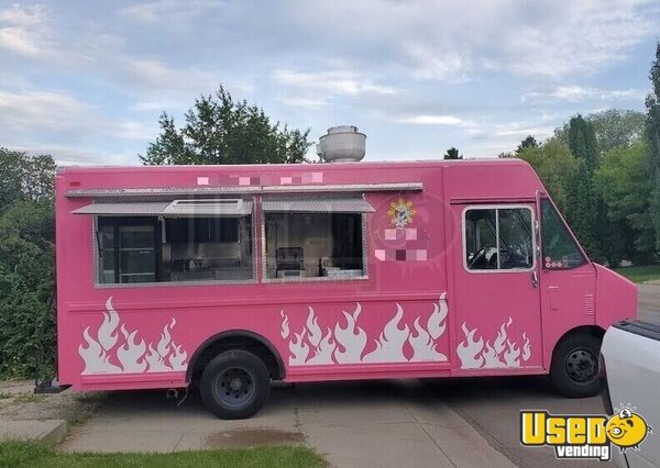 1999 Step Van Kitchen Food Truck All-purpose Food Truck Alberta Gas Engine for Sale