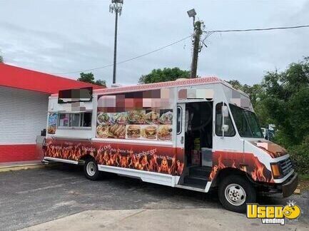 1999 Step Van Kitchen Food Truck All-purpose Food Truck Florida for Sale