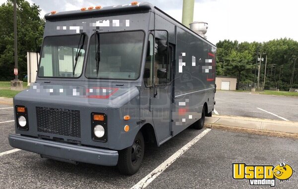 1999 Step Van Kitchen Food Truck All-purpose Food Truck New Jersey Gas Engine for Sale