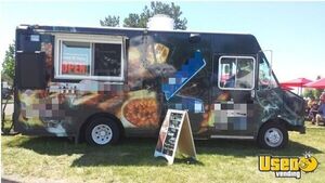 1999 Utilimaster Step Van Barbecue Food Truck Barbecue Food Truck Ontario Gas Engine for Sale
