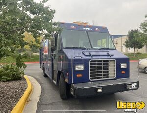 1999 Utility Master Kitchen Food Truck All-purpose Food Truck Stainless Steel Wall Covers Utah Diesel Engine for Sale