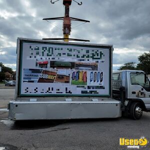 1999 W4500 Mobile Billboard Truck Marketing / Promotional Vehicle Air Conditioning Michigan Diesel Engine for Sale