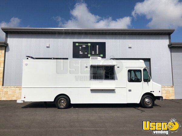 20' Step Van Kitchen Food Truck Pizza Food Truck Texas for Sale