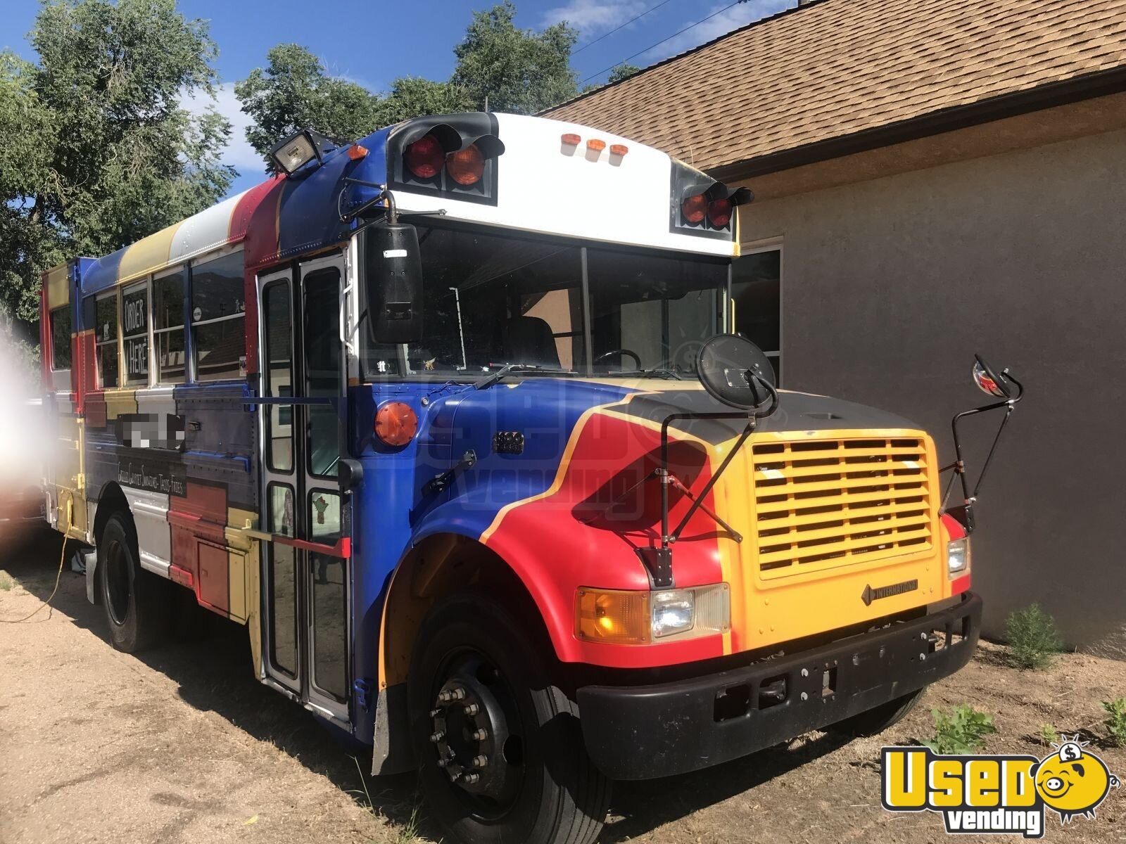 How to convert a school bus into a food truck 2000 International 3800 T444e Bus Food Truck Mobile Kitchen Unit Used Mobile Food Unit For Sale In Colorado
