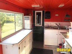 2000 Barbecue Concession Trailer Barbecue Food Trailer Diamond Plated Aluminum Flooring Alberta for Sale