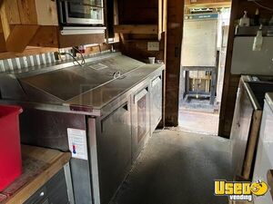 2000 Barbecue Food Trailer Prep Station Cooler Louisiana for Sale