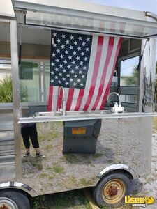 2000 Chrome Box Concession Trailer Awning Florida for Sale