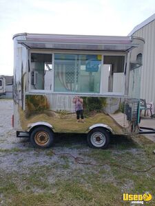 2000 Chrome Box Concession Trailer Concession Window Florida for Sale