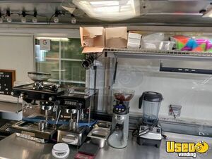 2000 Coffee And Beverage Truck Beverage - Coffee Trailer Commercial Blender / Juicer Texas for Sale