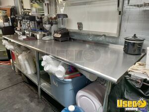 2000 Coffee And Beverage Truck Beverage - Coffee Trailer Microwave Texas for Sale