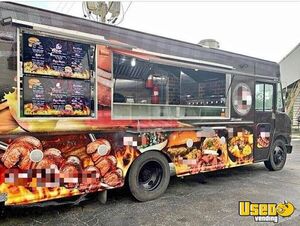 2000 Continental Diesel Step Van Kitchen Food Truck All-purpose Food Truck Florida for Sale