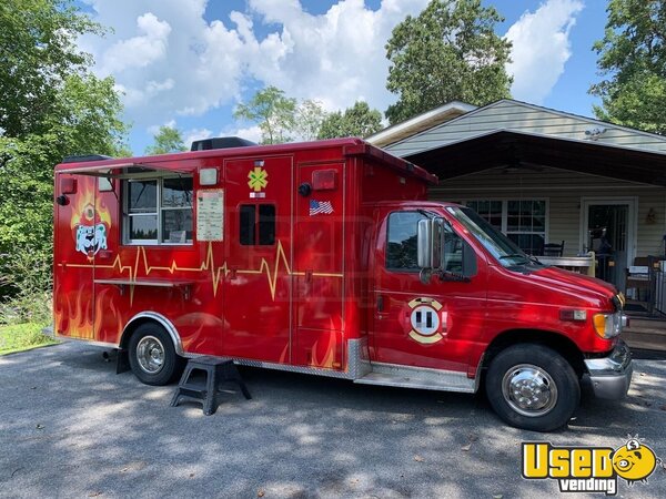 2000 E-450 Van Kitchen Food Truck All-purpose Food Truck Maryland Diesel Engine for Sale