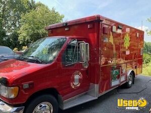 2000 E-450 Van Kitchen Food Truck All-purpose Food Truck Propane Tank Maryland Diesel Engine for Sale