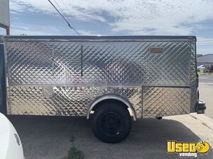 2000 F-350 Dually Canteen Truck Lunch Serving Food Truck Air Conditioning Texas Diesel Engine for Sale