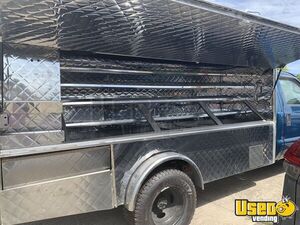 2000 F-350 Dually Canteen Truck Lunch Serving Food Truck Insulated Walls Texas Diesel Engine for Sale