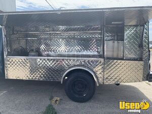 2000 F-350 Dually Canteen Truck Lunch Serving Food Truck Propane Tank Texas Diesel Engine for Sale