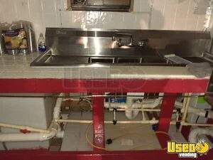 2000 Food Concession Trailer Concession Trailer Hot Water Heater Indiana for Sale