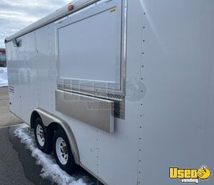 2000 Food Concession Trailer Kitchen Food Trailer Stainless Steel Wall Covers Utah for Sale