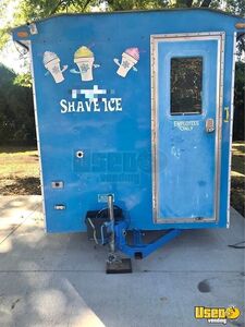 2000 Food Concession Trailer Snowball Trailer Concession Window Kansas for Sale