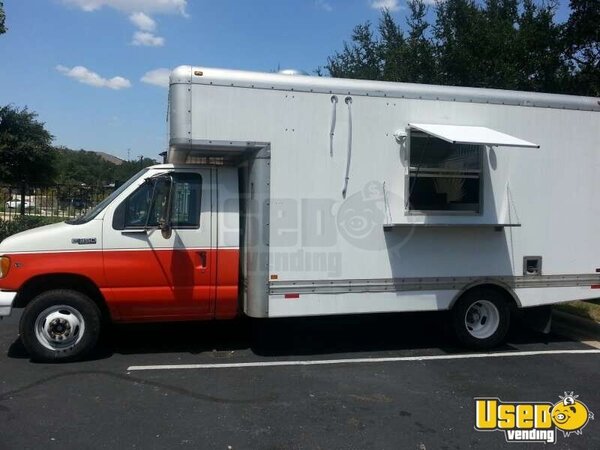 2000 Ford E-350 All-purpose Food Truck Texas Gas Engine for Sale 2000 Ford E-350 All-purpose Food Truck Texas Gas Engine for Sale