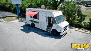 2000 Freightliner All-purpose Food Truck Diamond Plated Aluminum Flooring Florida Diesel Engine for Sale