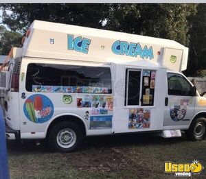 2000 G3500 Ice Cream Truck Air Conditioning Georgia Gas Engine for Sale