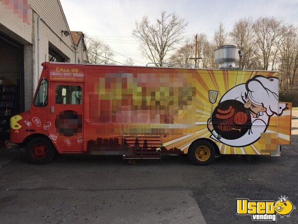 2000 Grumman Olson Step Van All-purpose Food Truck Pennsylvania Gas Engine for Sale