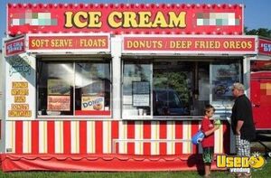2000 Ice Cream And Donut Concession Trailer Ice Cream Trailer Ohio for Sale