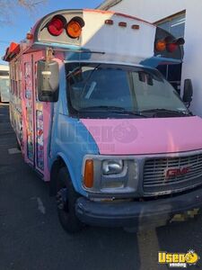 2000 Ice Cream Truck Concession Window New Jersey Gas Engine for Sale
