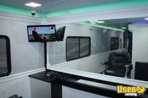 2000 Jamboree Mobile Barbershop Truck Mobile Hair & Nail Salon Truck Awning California Gas Engine for Sale