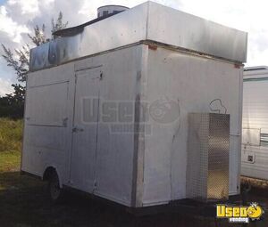 2000 Kitchen Concession Trailer Kitchen Food Trailer Stainless Steel Wall Covers Florida for Sale