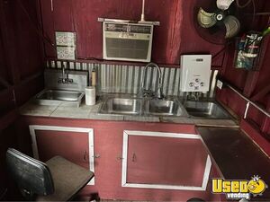 2000 L5 Barbecue Food Trailer Air Conditioning Louisiana for Sale