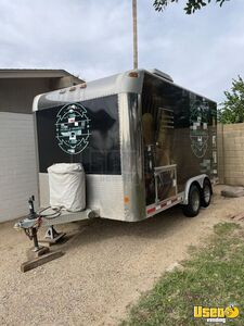 2000 Mobile Barbershop Trailer Mobile Hair & Nail Salon Truck Air Conditioning Arizona for Sale