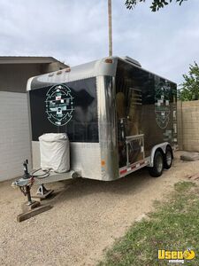 2000 Mobile Barbershop Trailer Mobile Hair & Nail Salon Truck Air Conditioning Arizona for Sale
