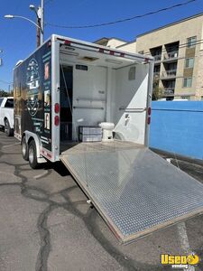 2000 Mobile Barbershop Trailer Mobile Hair & Nail Salon Truck Hot Water Heater Arizona for Sale